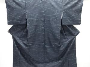 変わり松皮菱模様織り出し西陣伝承紬着物アンサンブル